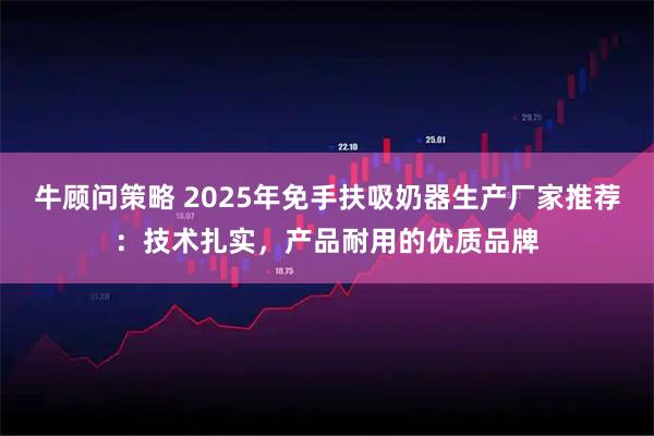 牛顾问策略 2025年免手扶吸奶器生产厂家推荐:技术扎实,产品耐用的优质品牌